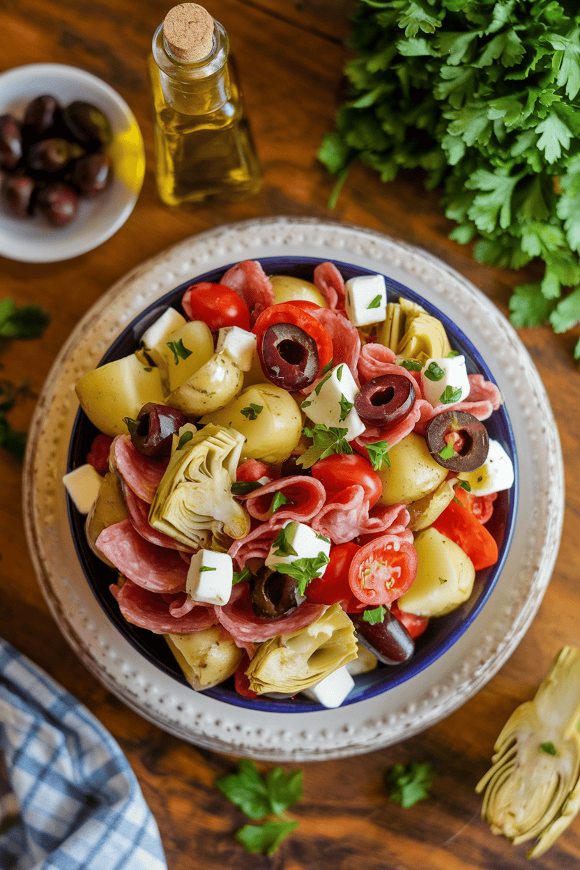 Antipasto Potato Salad Recipe: A Flavorful Twist on a Classic Side Dish ...