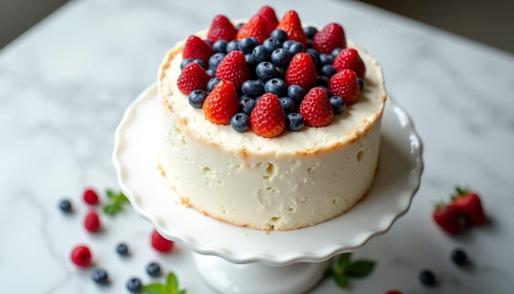 airy sweet fruity dessert delight