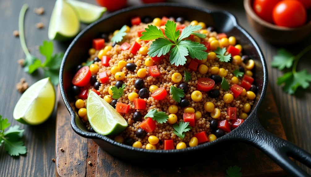 aromatic protein packed vegetarian delight