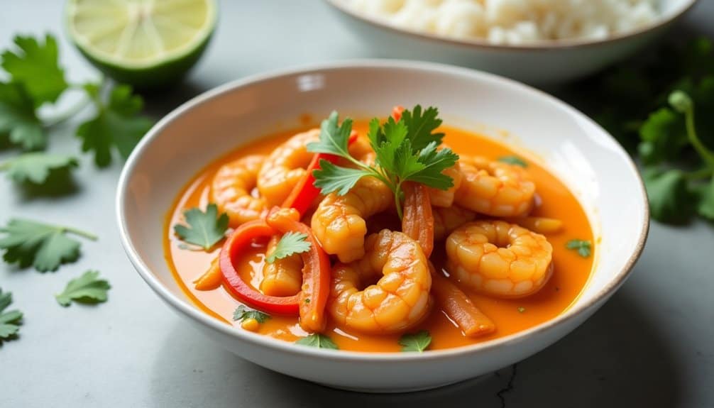 aromatic savory tropical seafood delight
