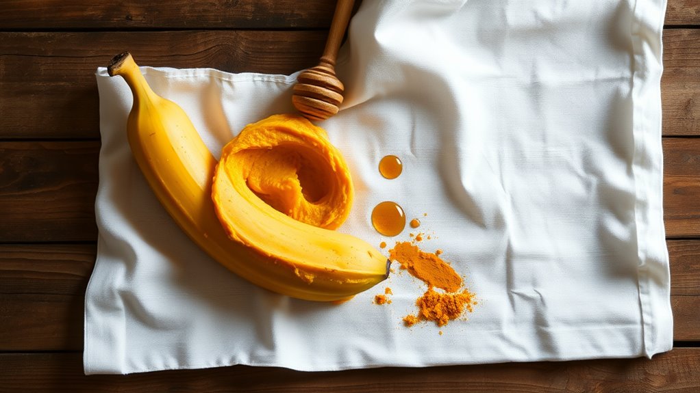 banana compress reduces inflammation