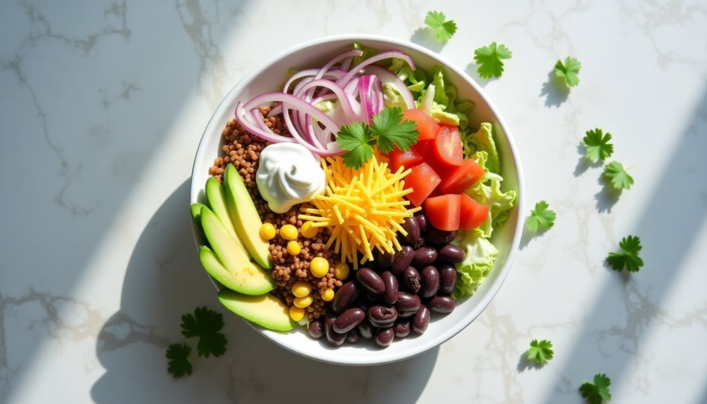 beef burrito single portion bowl