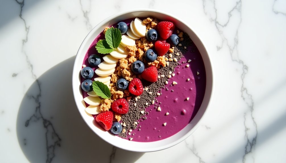 blended fruity breakfast delight