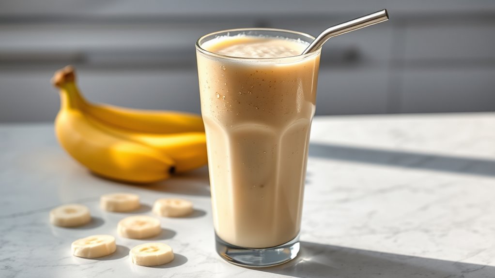 blended tropical fruit refreshment