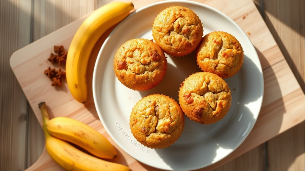 breakfast baked banana egg delicacy