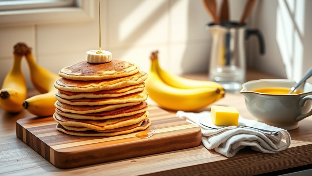 breakfast batter for homemade pancakes