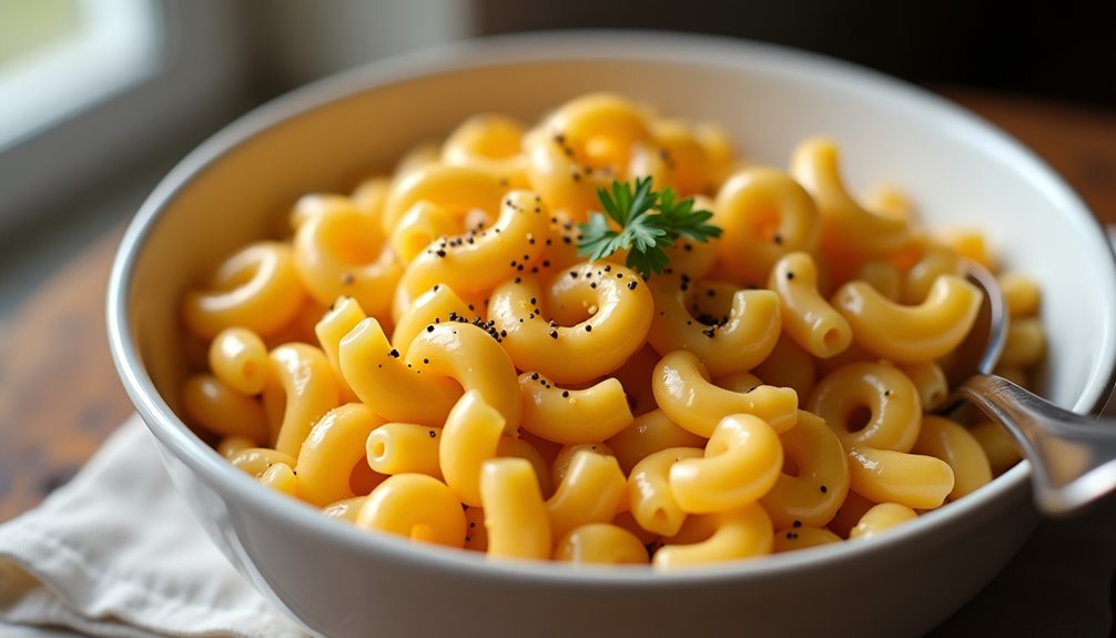 cheesy indulgent comfort food