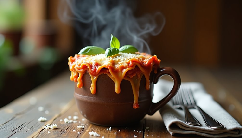 comforting warm layered sustenance