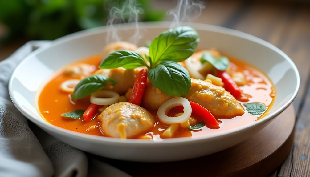 creamy aromatic flavorful thai dish