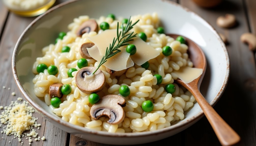 creamy savory vegetarian italian inspired