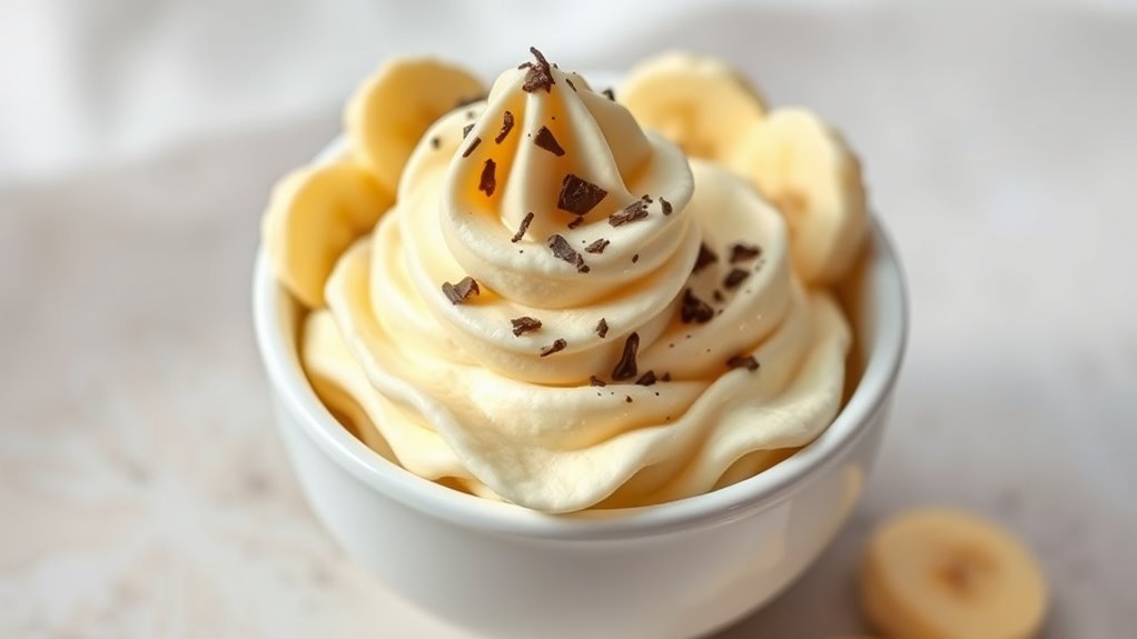 creamy sweet frozen banana based