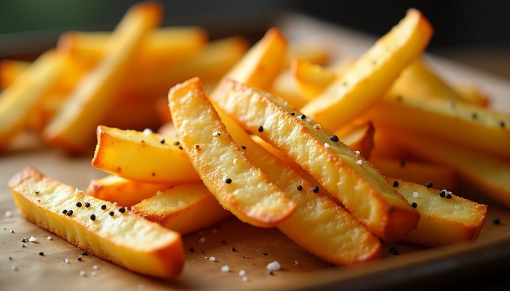 crispy golden homemade french fries