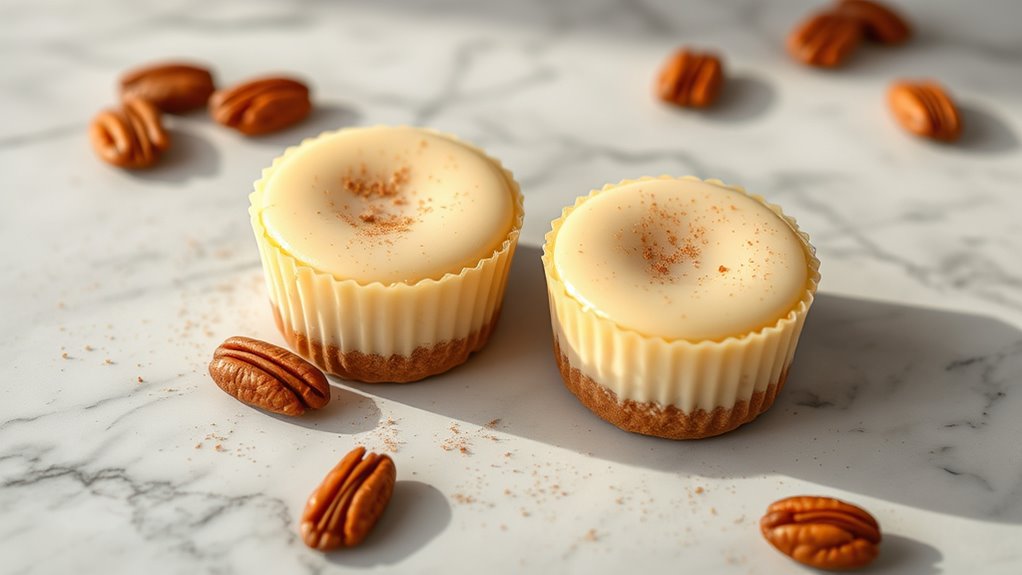 decadent creamy banana cheesecake cups