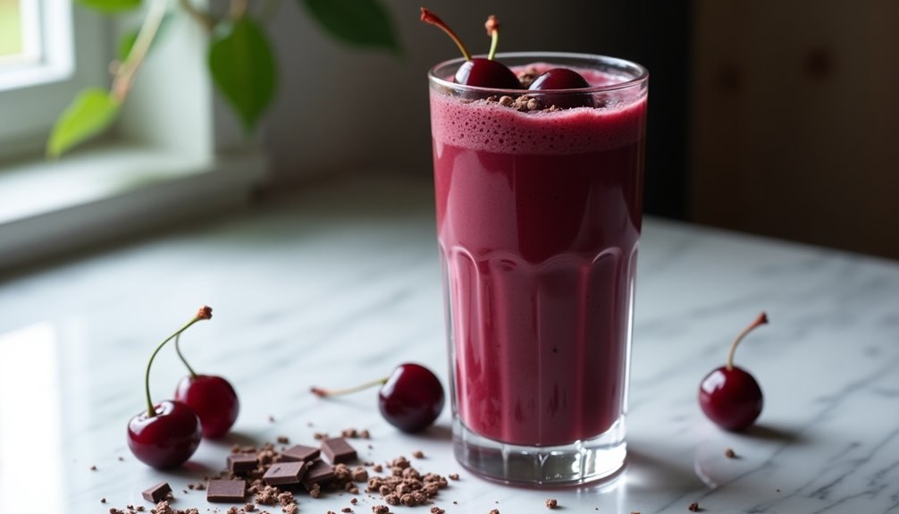 delectable chocolate infused cherry delight