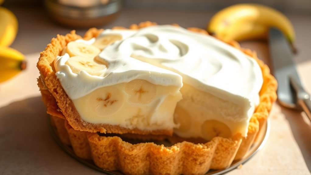 delectable creamy banana infused delight
