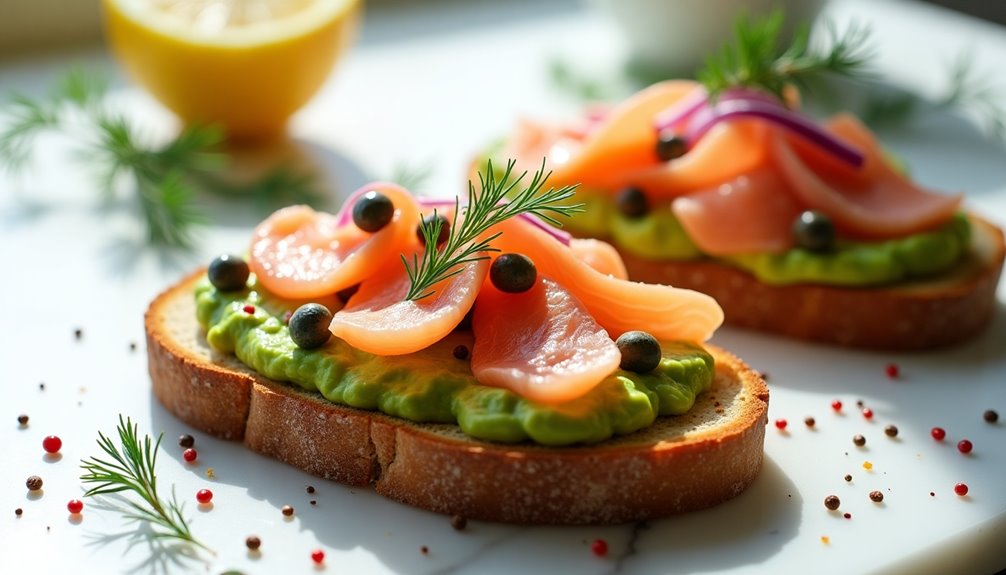 delectable seafood and creamy delight