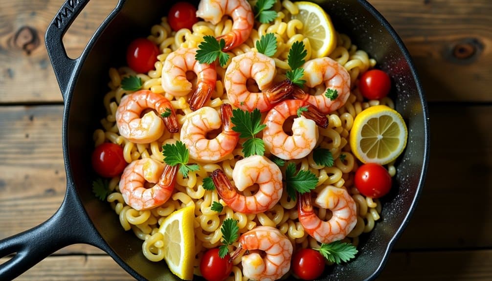 easy flavorful seafood pasta