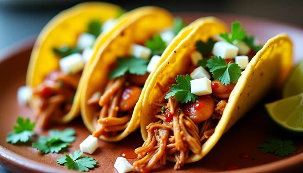 flavorful mexican chicken taco delight