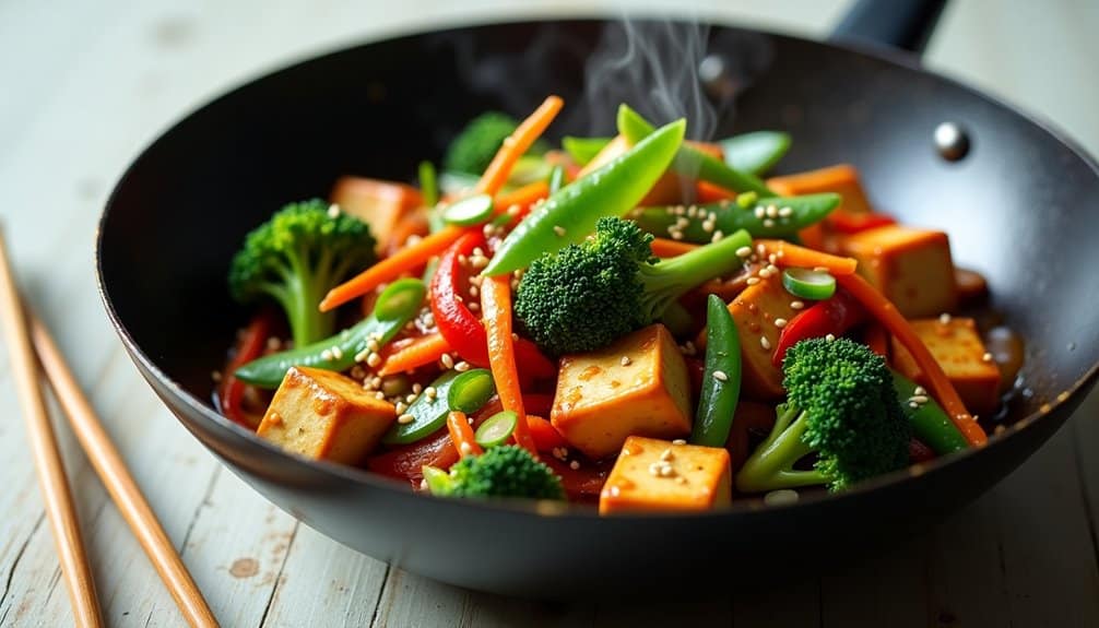 flavorful vegetarian and versatile asian inspired dish