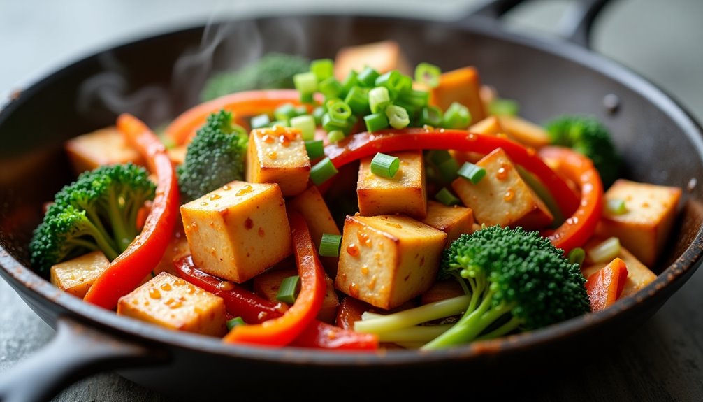 flavorful vegetarian one pan meal