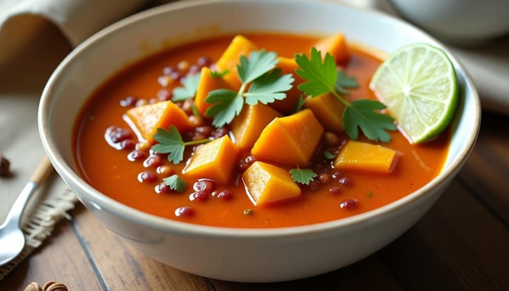 flavourful vegetarian curry dish