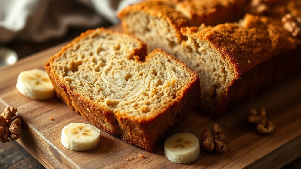 gluten free banana based baked deliciousness
