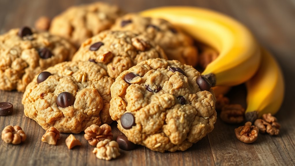 healthy delicious breakfast cookie treat