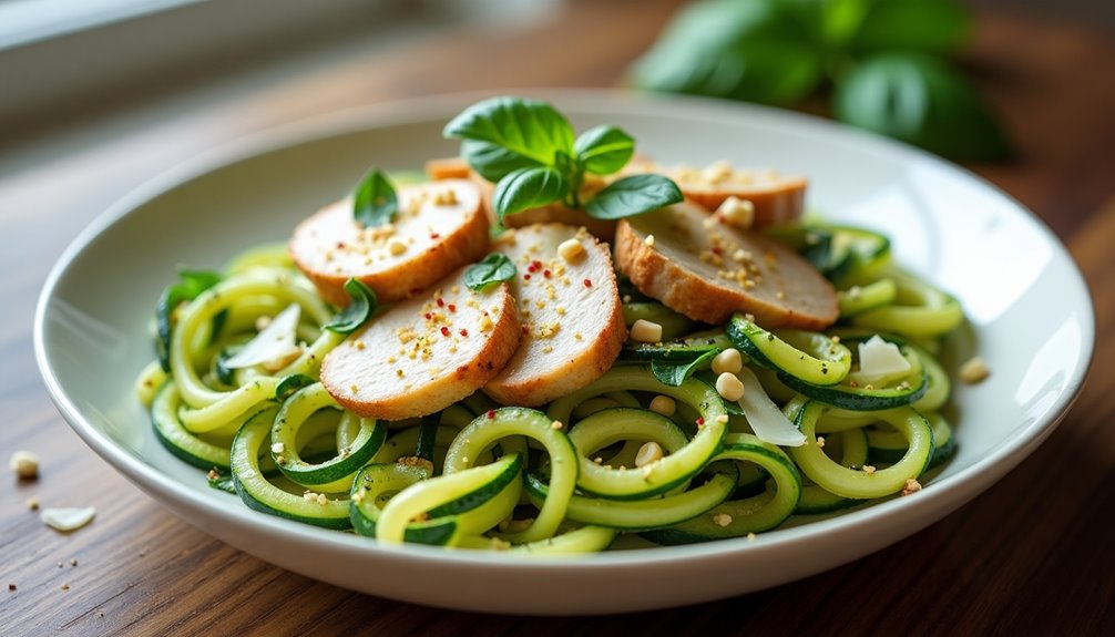 healthy flavorful pasta like protein rich