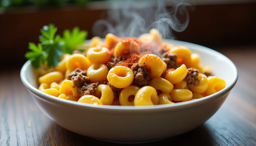 hearty creamy comforting pasta dish