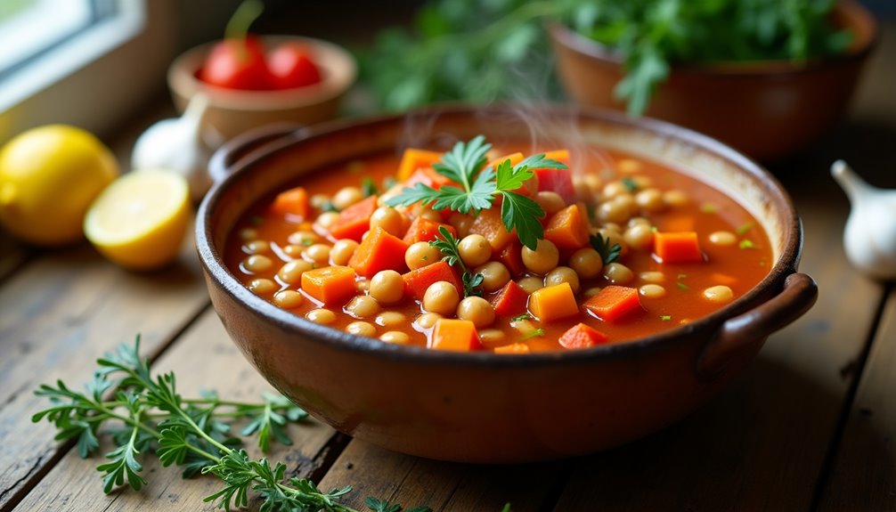 hearty flavorful vegetarian mediterranean stew