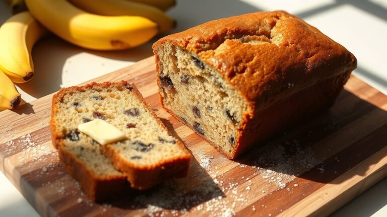 homemade banana classic bread