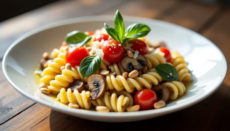 meatless pasta dish options