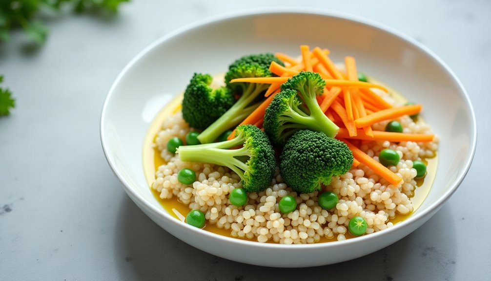 nutritious flavorful vegetable packed quinoa dish