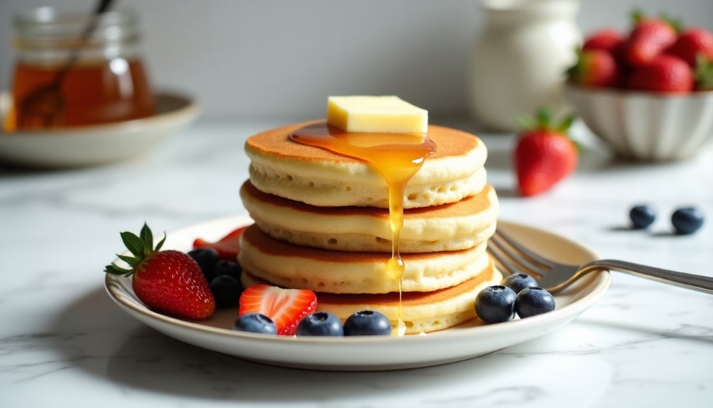 nutritious high protein breakfast pancakes
