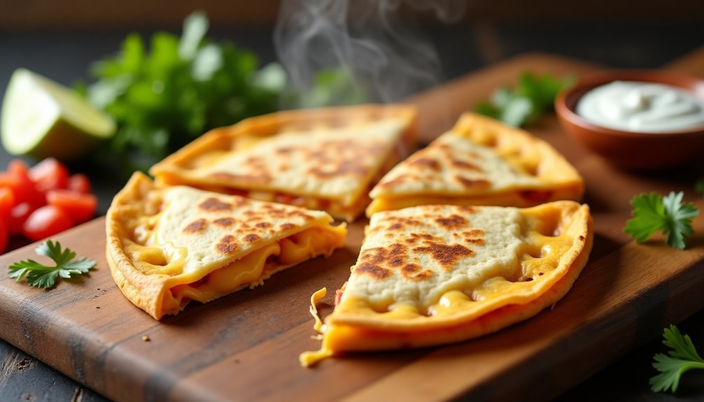 quick cheesy quesadilla recipe