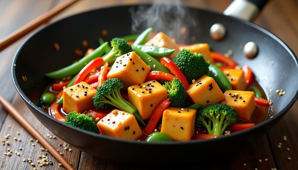 quick healthy veggie packed stir fry