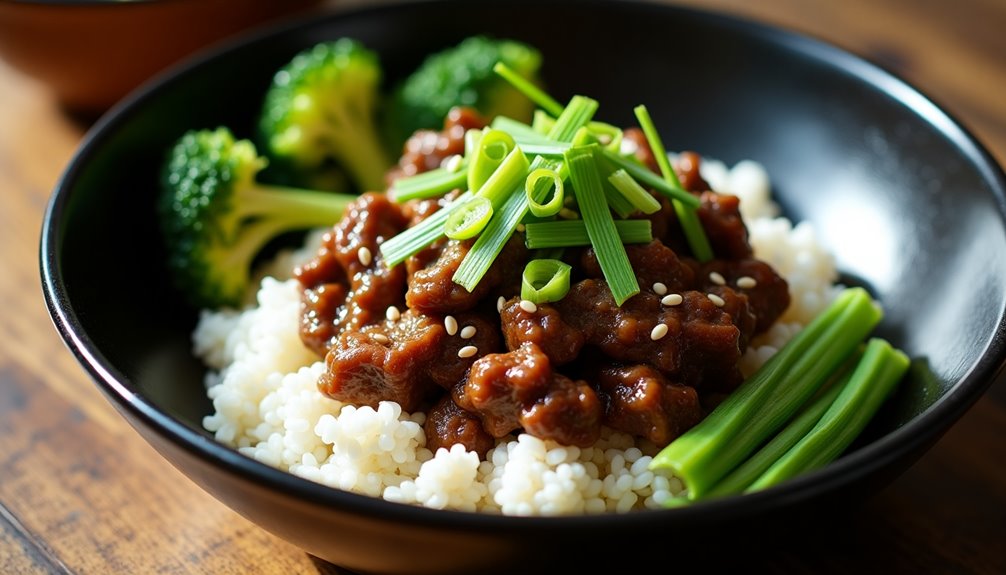 quick korean beef meal