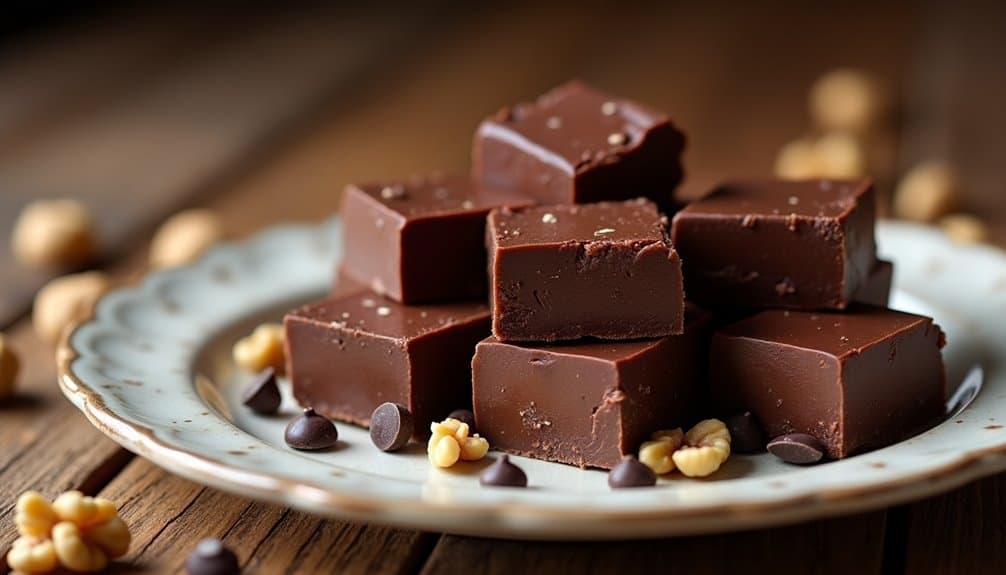 rich decadent chocolate fudge