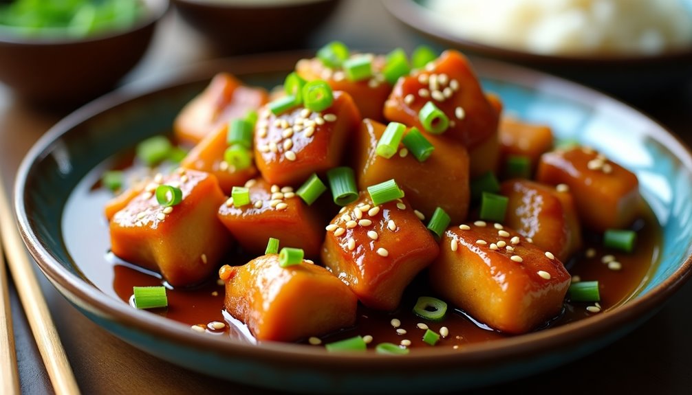 savory asian chicken dish