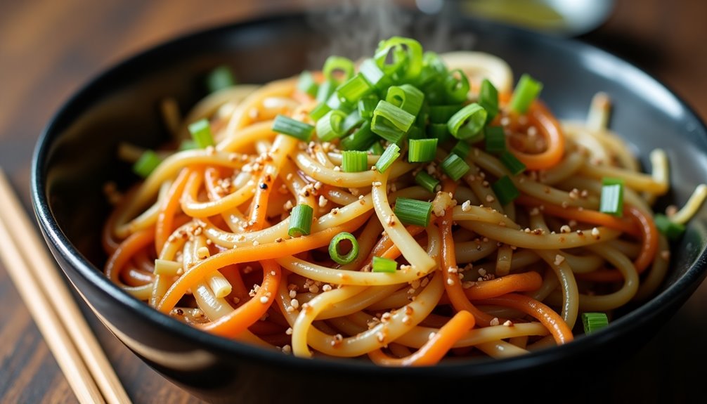 savory sizzling stir fried noodle delights