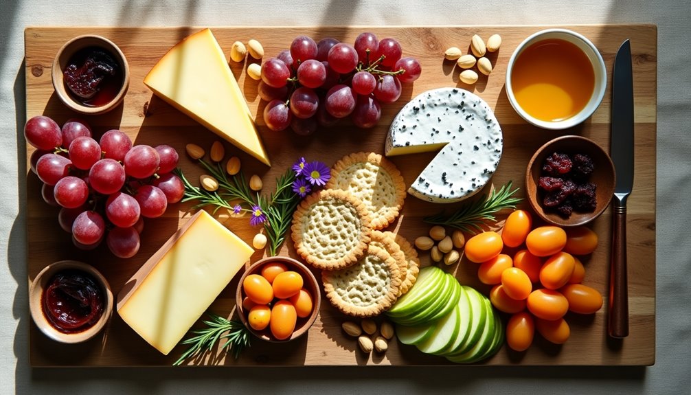 savory snack presentation