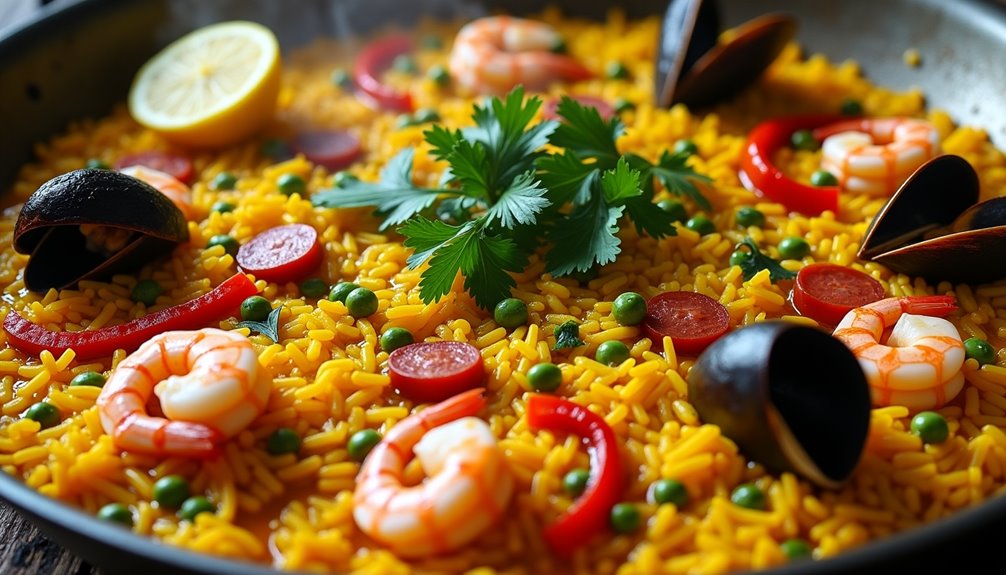 savory spanish rice dish