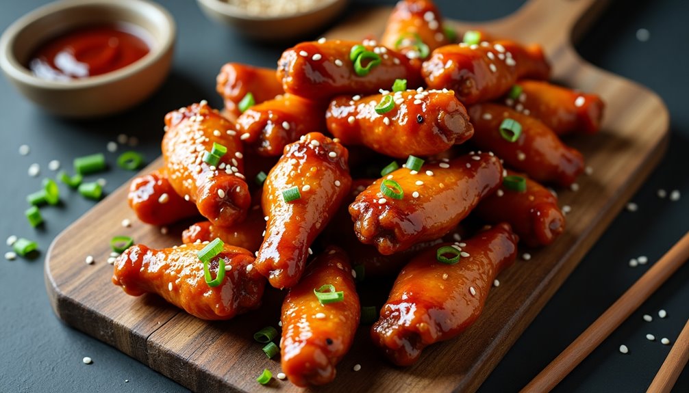 savory sweet aromatic chicken appetizer