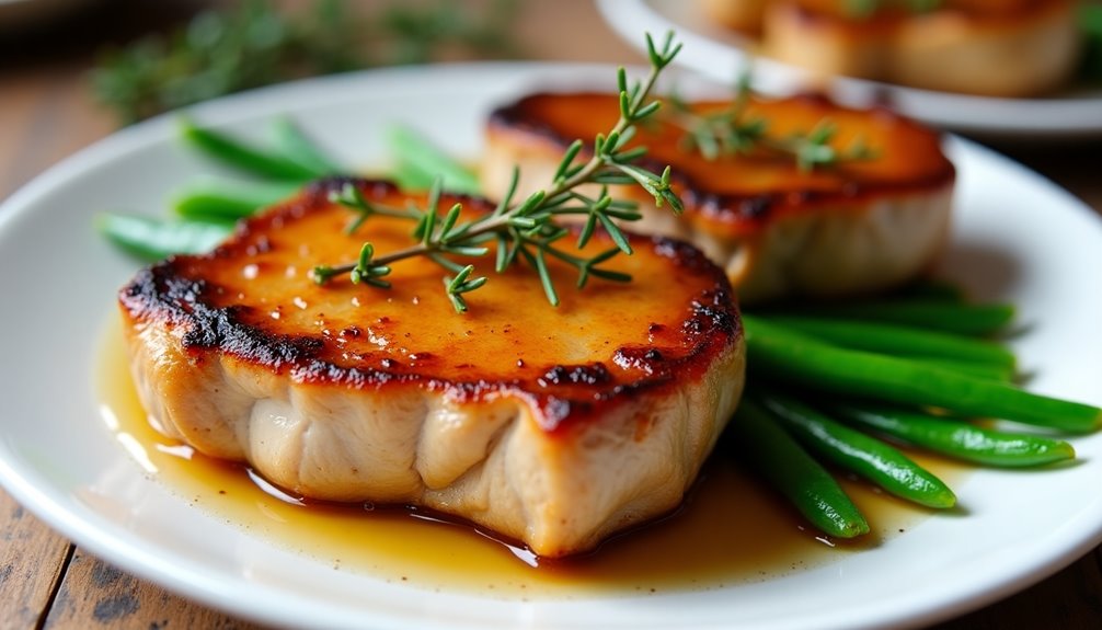 savory sweet tender pork chops