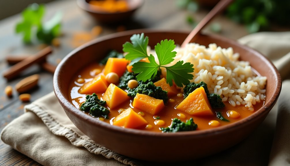 savory vitamin rich vegetable curry