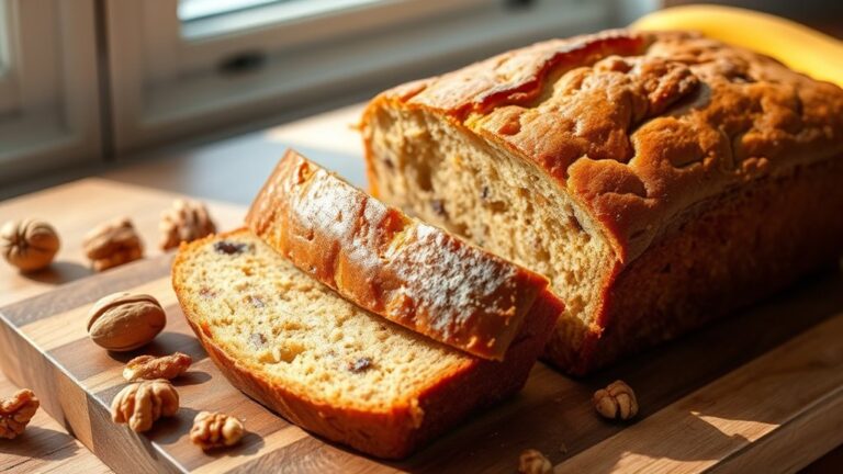 simple banana nut bread