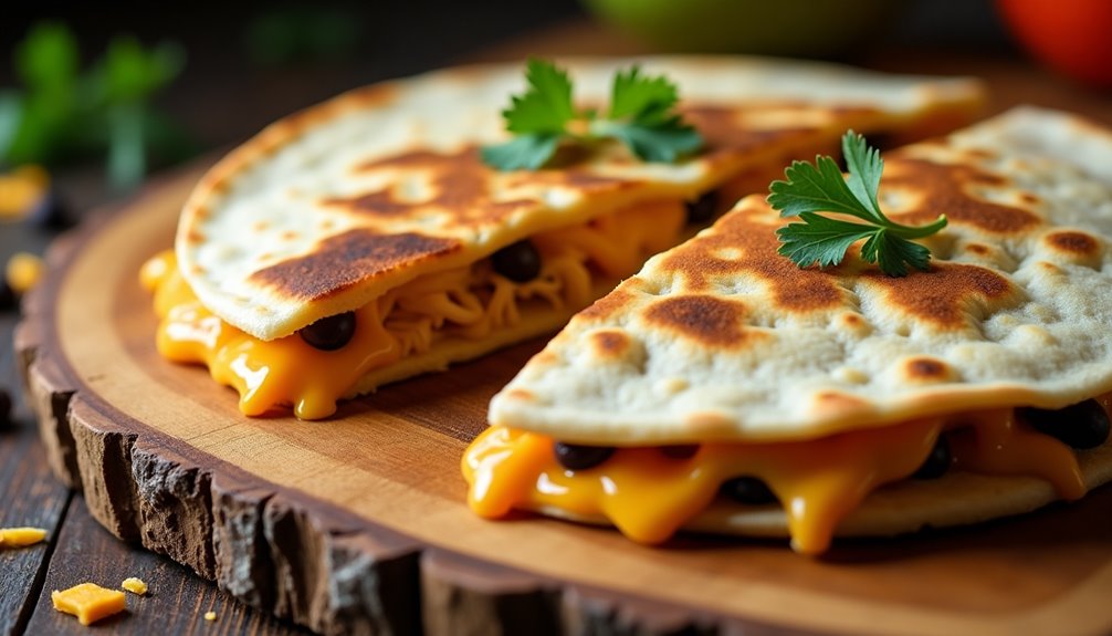 simple cheesy quesadilla delight