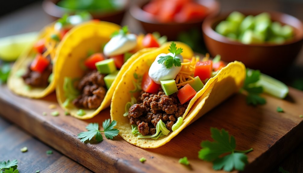 simple ground beef tacos