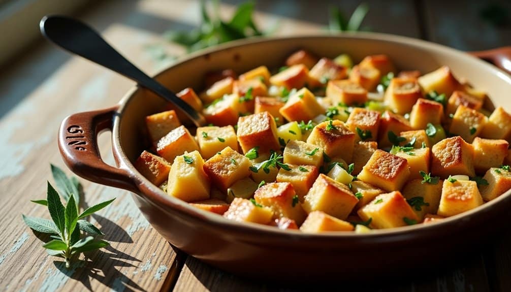 simple savory homestyle stuffing