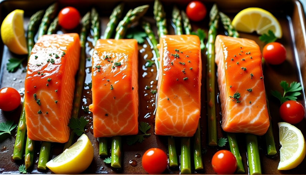 simple sweet savory salmon recipe